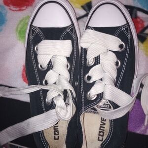 Converse Kids Blue and White Sneakers